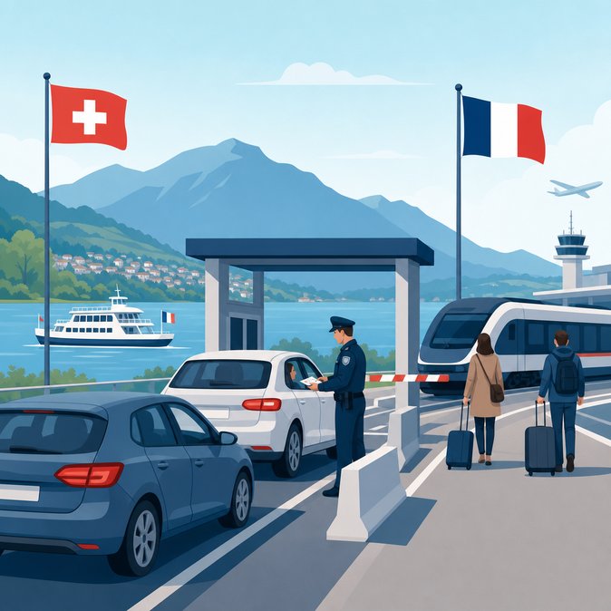 G7 reminder – Entry into Switzerland remains possible even without the special border sticker