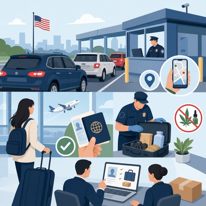 CBP Warns Memorial Day Drivers and Flyers to Expect Crowds and Carry Proper Documents