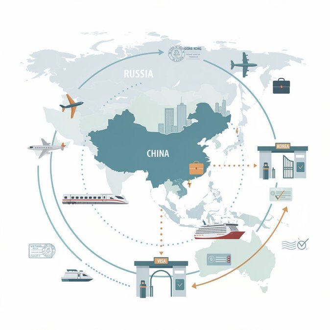 China records 192 million cross-border trips in Q3; visa-free arrivals up 24 percent
