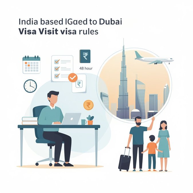 UAE visit-visa salary bands explained for Indian residents