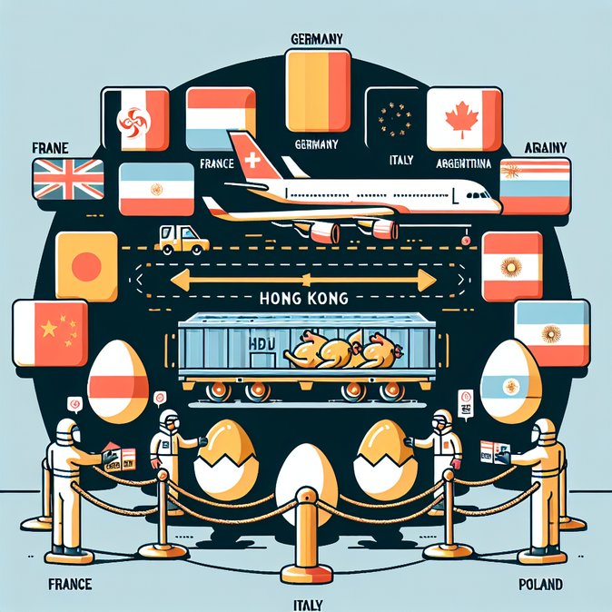 Hong Kong bans poultry imports from five nations after fresh H5N1 alerts