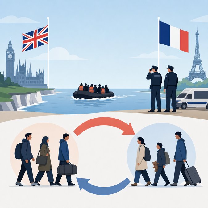 UK-France ‘One-In, One-Out’ Channel Returns Pilot Extended Until October