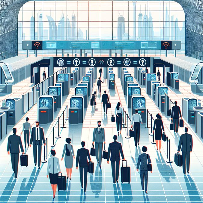 Dubai rolls out 122 biometric smart gates, cutting passport control to five seconds
