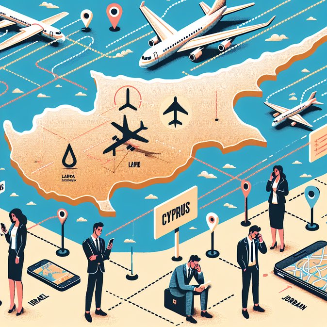 Forty-Eight Flights Cancelled at Larnaca and Paphos as Middle-East Airspace Shuts Down