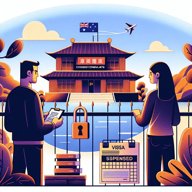 Chinese Consulate in Melbourne to Close Visa Counters 16–20 February