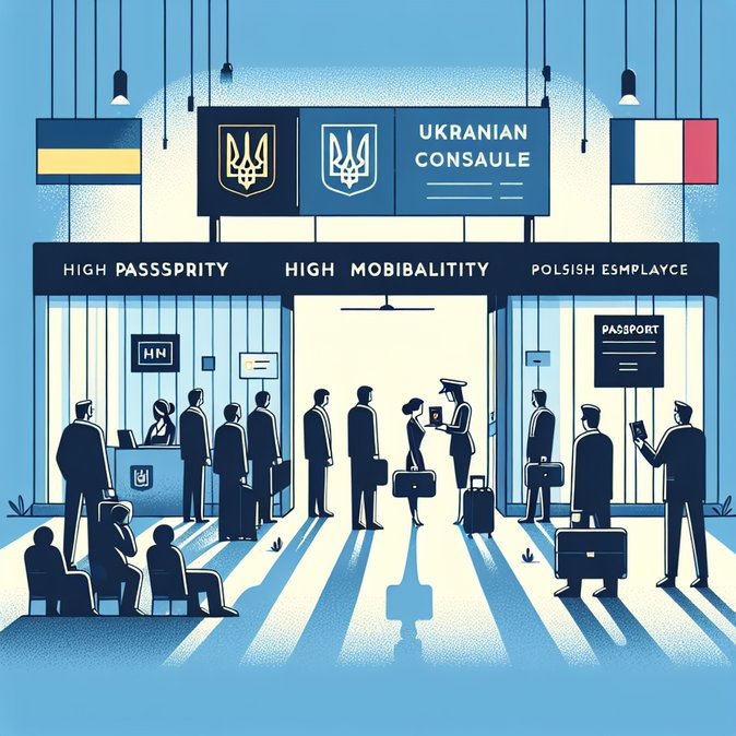 Ukrainian consulates issued 196,000 passports in 2025; 17,000 processed in Poland alone
