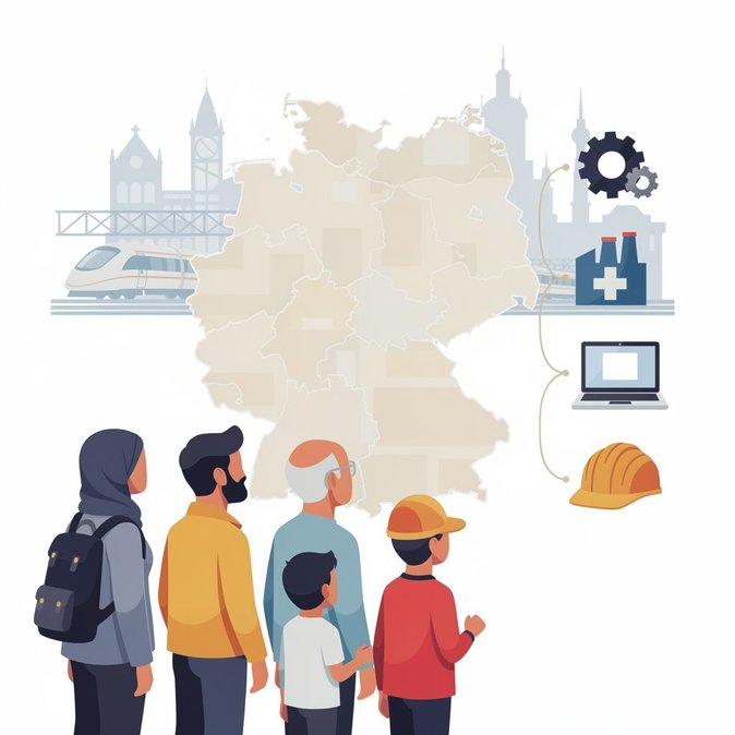 Le microrecensement fédéral révèle que plus de quatre millions de réfugiés vivent désormais en Allemagne