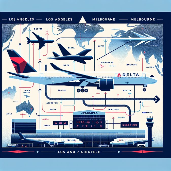 Delta Air Lines launches non-stop Los Angeles–Melbourne flights, intensifying trans-Pacific competition