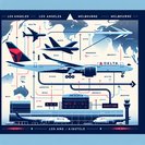 Delta Air Lines launches non-stop Los Angeles–Melbourne flights, intensifying trans-Pacific competition