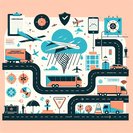 Storm ‘Byron’ floods roads and delays flights—mobility managers activate weather contingency plans