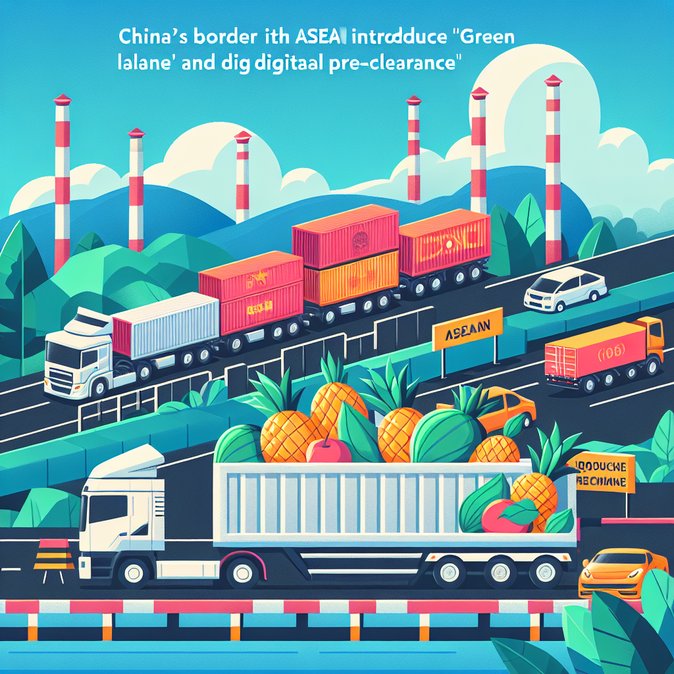 Border Customs Gear Up as Lunar-New-Year Demand Drives Surge in ASEAN Fruit Imports