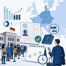 EU releases 2025 Schengen visa statistics: German missions issue 1.32 million short-stay visas