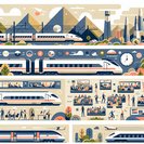 Les chemins de fer enregistrent 258 millions de trajets à mi-parcours de la période du Festival du Printemps