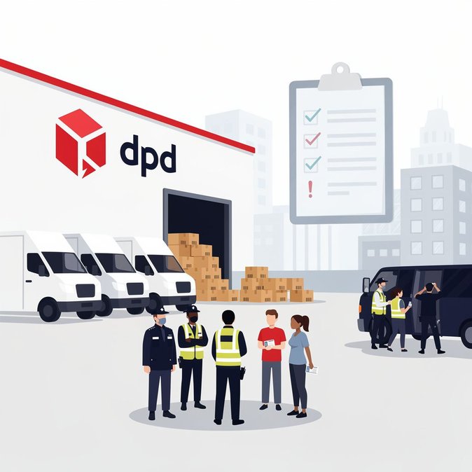 Redada de inmigración en depósitos de DPD deja nueve detenidos