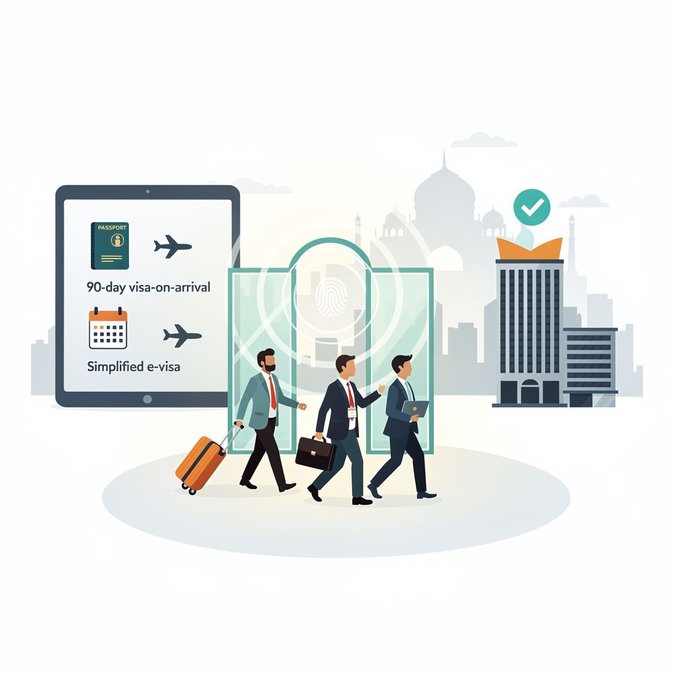 نيتي آيوغ تطالب بتأشيرة دخول متعددة لمدة 90 يومًا عند الوصول وموافقة فندقية بنظام النافذة الواحدة