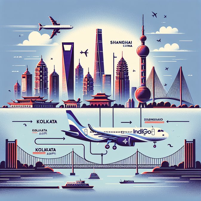 IndiGo to connect Kolkata and Shanghai with daily non-stop service from 29 March; announcement made on 3 March