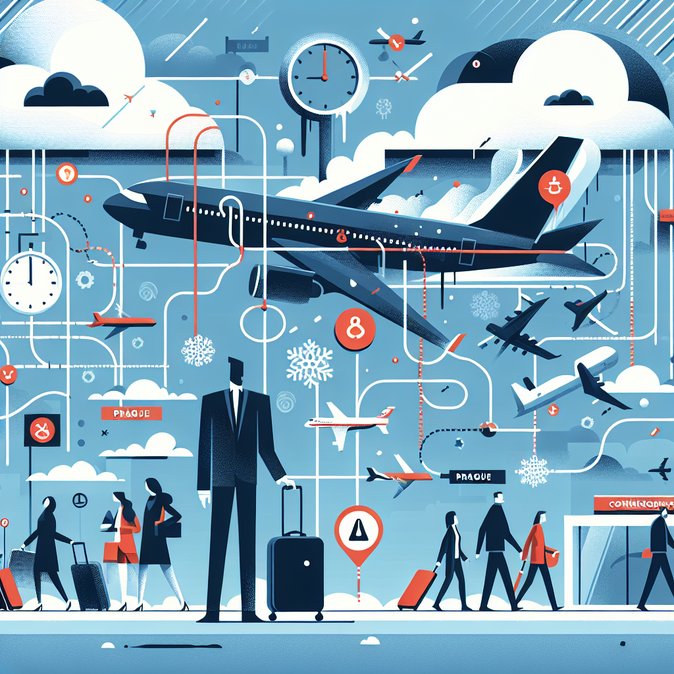 More Than 1,000 European Flights Cancelled or Delayed on 5 March—Czech Travellers Face Knock-On Disruptions