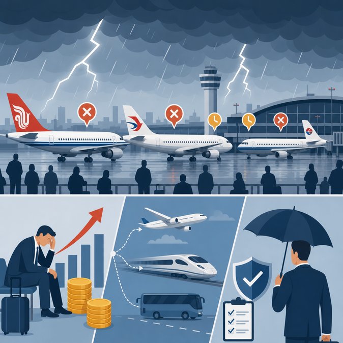 China’s aviation gridlock on 27 May strands thousands and exposes corporate travel vulnerabilities