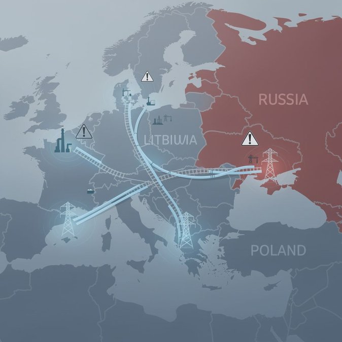 Baltic States and Poland Warn of Possible Russian Hybrid Attacks on Infrastructure