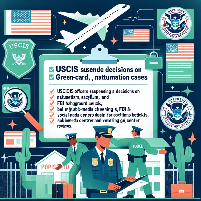 USCIS Puts Thousands of Immigration Cases on Hold as ‘Strengthened Screening & Vetting’ Kicks In