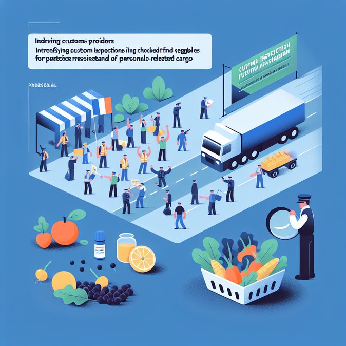 Paris tightens border inspections on food imports, signalling tougher customs checks at French entry points