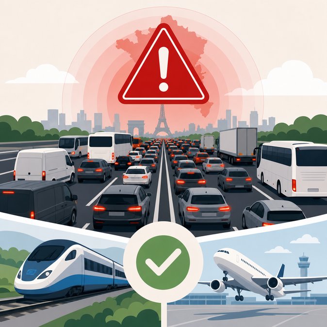 France Braces for Record Road Congestion as Ascension Holidaymakers Return