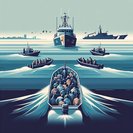 France begins at-sea interceptions of Channel migrant boats after new £662 million UK-funded deal