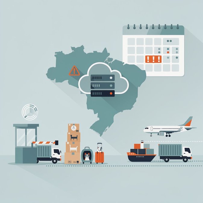 Brazil’s Siscomex warns of weekend shutdown as CNPJ alphanumeric migration goes live