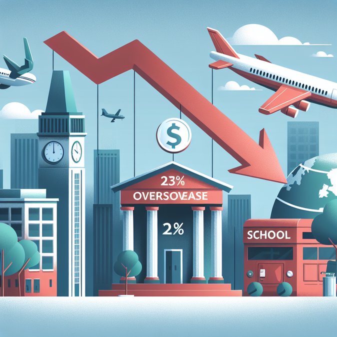 RBI Data Shows 23 % Drop in Overseas-Education Remittances Amid Stricter Visa Regimes