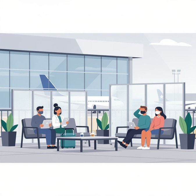 L’aéroport de Dublin rénove l’espace fumeur extérieur du Terminal 1 avant la haute saison hivernale