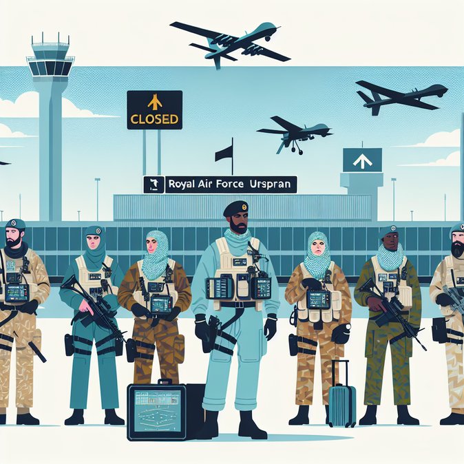 U.K. Deploys RAF Specialists to Belgium Amid ‘Hybrid Warfare’ Concerns