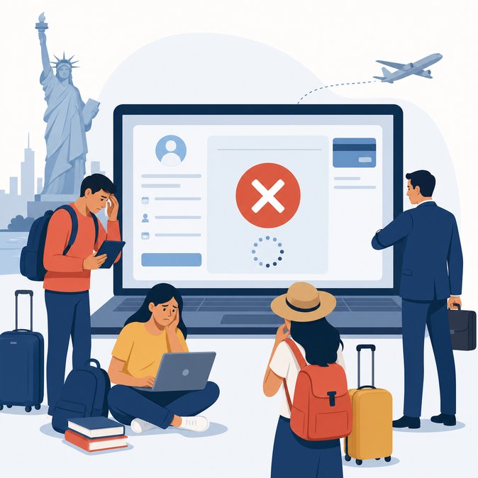 US visa scheduling platform outage snarls interview bookings for Indian applicants