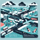 Cyclone Narelle forces flight cancellations and road closures across Western Australia