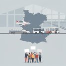 Grève nationale perturbe les transports aériens, ferroviaires et bus en Belgique