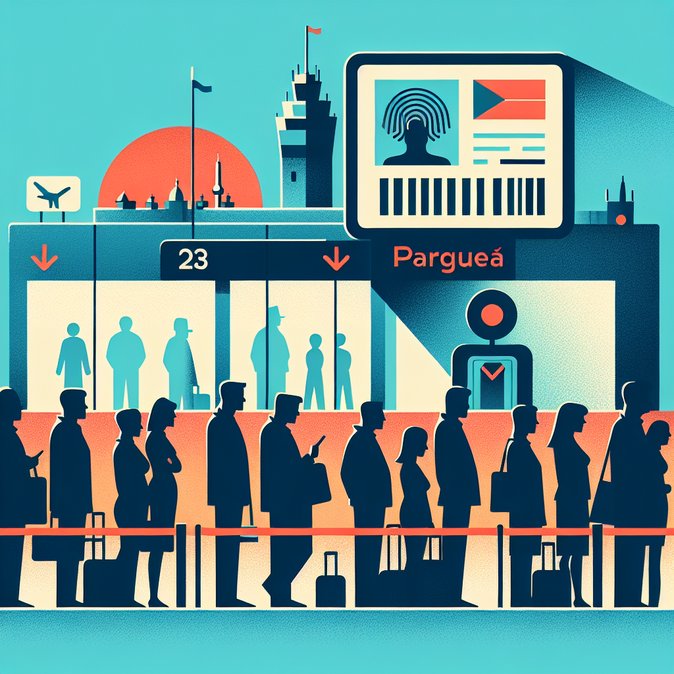 Biometric Entry/Exit System Launch Triggers Long Queues at Prague Airport