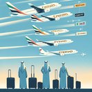 UAE airlines publish 9 March recovery timetables and offer fee-free rebooking