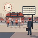 25-hour rail strike at Alstom service hubs may ripple through German freight and commuter networks