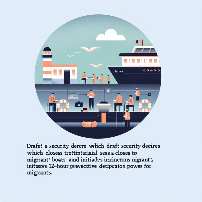 Government Security Package Sparks Backlash Over Migrant ‘Naval Blockade’ Powers