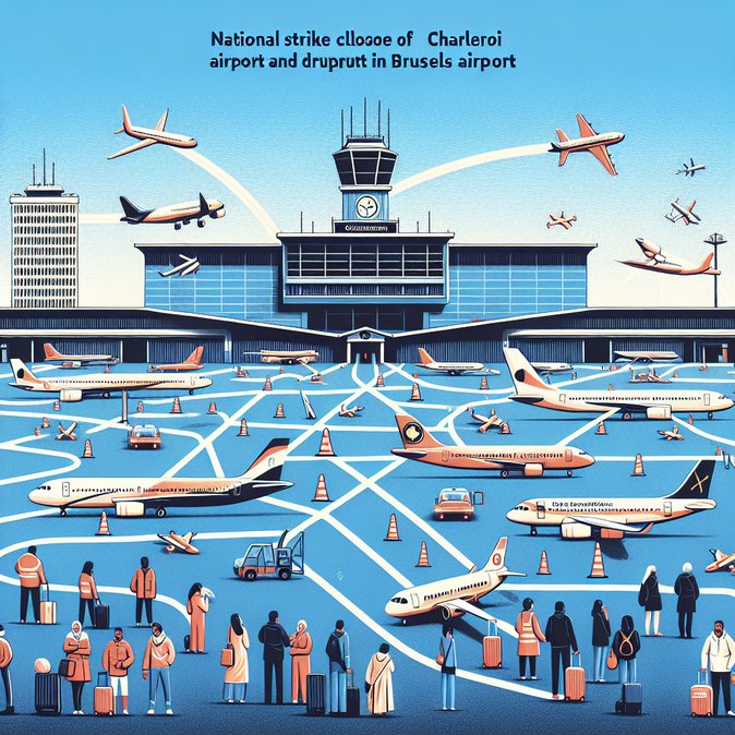 Belgian national strike shuts Charleroi Airport; Indian travellers advised to re-route via Brussels