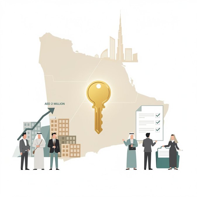 New Guidance Clarifies Competing AED 2 Million Thresholds for UAE Golden Visa Investors