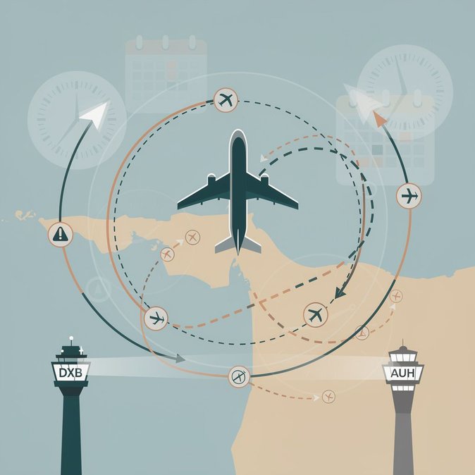 Nueva ola de retrasos en vuelos afecta a Dubái y Abu Dhabi mientras las aerolíneas se adaptan a la inestabilidad regional