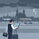 Alerte aux orages à Cracovie : les autorités préviennent les voyageurs de violents orages et de possibles perturbations des transports