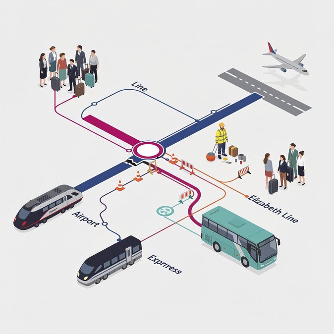 Piccadilly line closure disrupts Heathrow Underground links 17-18 October