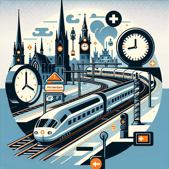 Engineering Works to Divert Amsterdam–Zurich Nightjet on 19 January