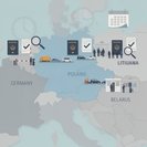 Polish Border Guard releases daily statistics as temporary controls with Germany and Lithuania continue