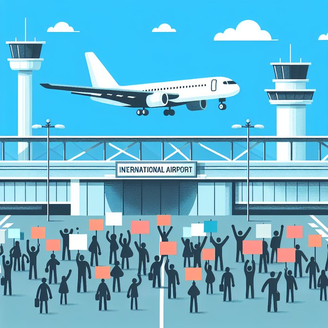 Pro-Palestinian Protest at CDG Briefly Disrupts Departures