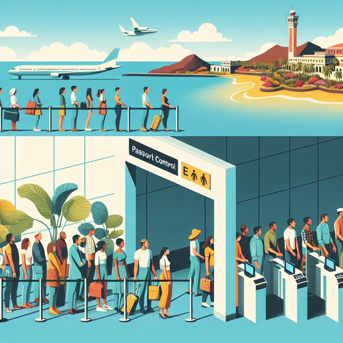 Tourism Body Slams Passport-Control Queues at Tenerife Sur Airport