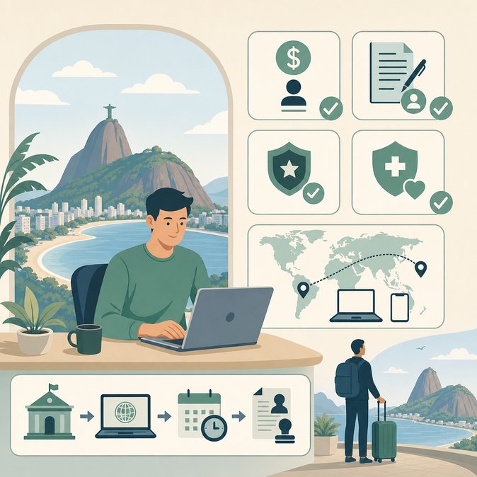 Brazil Digital Nomad Visa 2026: Who Qualifies?