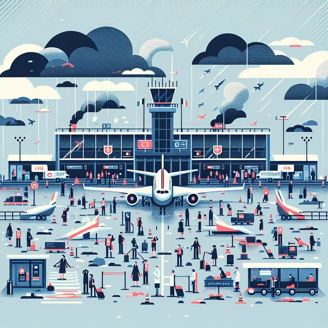 Paris-CDG and Orly log 562 delays amid Europe-wide weather and staffing crunch