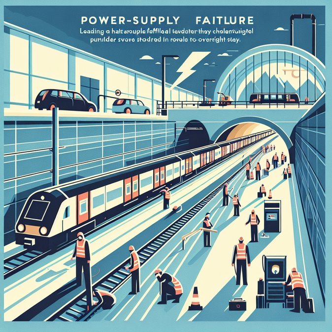 Channel Tunnel re-opens after power failure but Eurostar warns of lingering delays